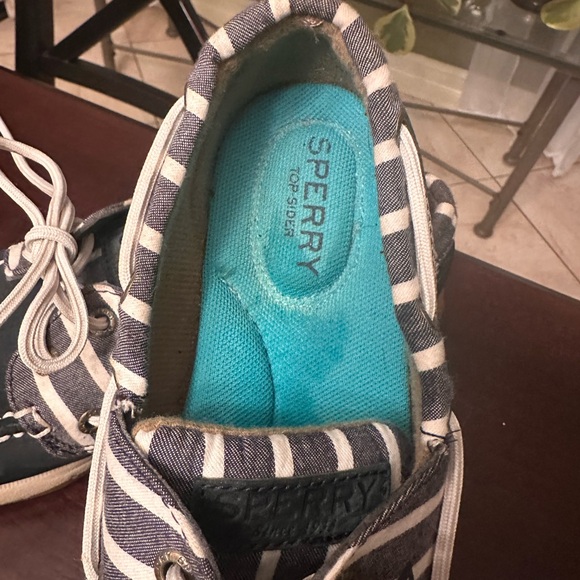 Sperry Striped Navy - Picture 3 of 8